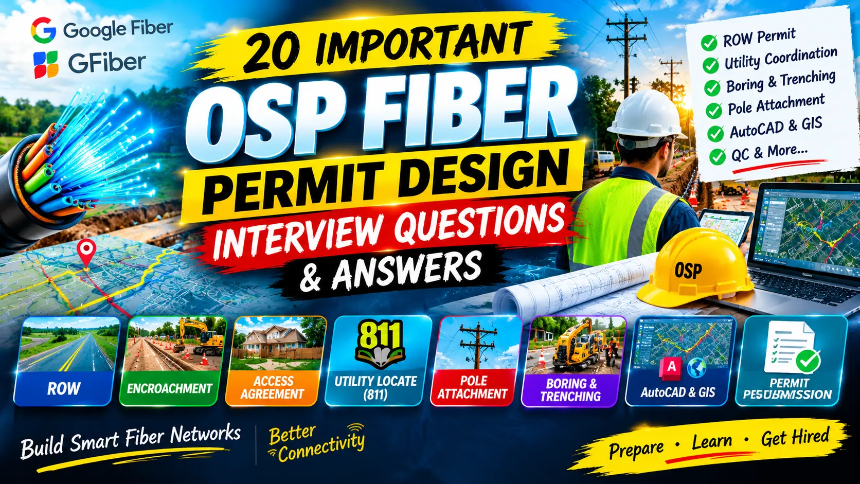 OSP Fiber Permit Design Interview Questions & Answers
